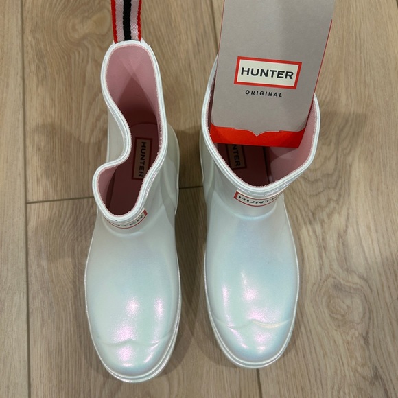 Hunter Play Short Nebula Wellies Shoe Boots- size 7 - Picture 6 of 6